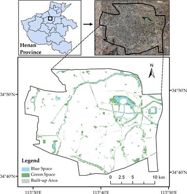 Nonlinear effects of blue-green space variables on urban cold islands in Zhengzhou analyzed with random forest regression